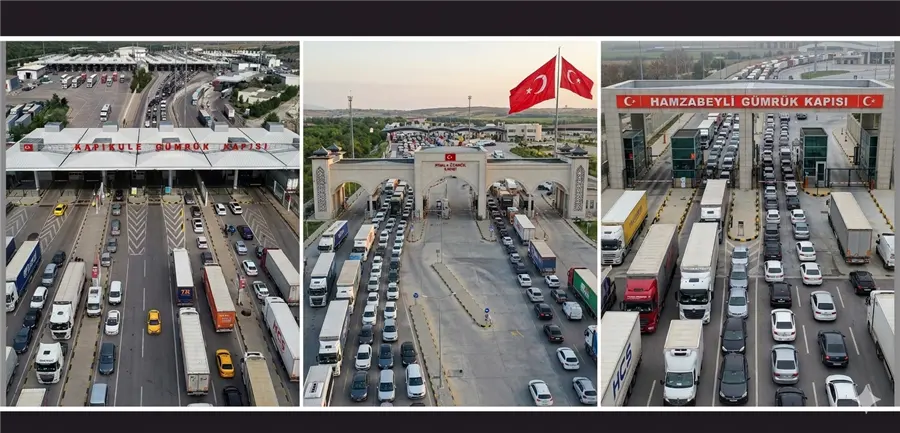 KURBAN BAYRAMI’NIN SON GÜNÜ OLAN 30 MAYIS 2026’DA, AVRUPA’YA AÇILAN KARA GÜMRÜK KAPILARINDA BİNEK ARAÇ VE YOLCU GİRİŞLERİNDE TARİHÎ REKORLAR KIRILDI - Ankara gümrük müşavirliği ve dış ticaret rehberi