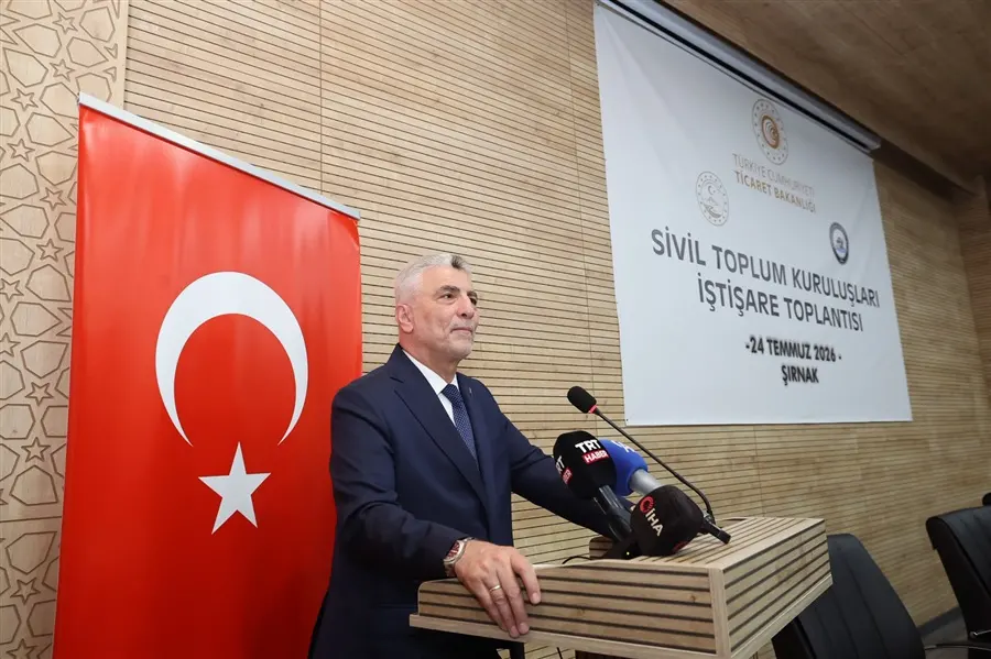 Ticaret Bakanı Bolat, Şırnak'ta "Sivil Toplum Kuruluşları İstişare Toplantısı"nda Konuştu - Ankara gümrük müşavirliği ve dış ticaret rehberi