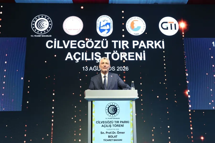 Ticaret Bakanı Ömer Bolat, Cilvegözü Gümrük Kapısı Tır Parkı'nın Açılışında Konuştu - Ankara gümrük müşavirliği ve dış ticaret rehberi
