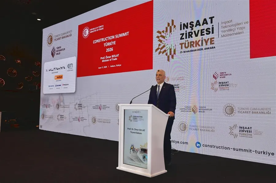 Ticaret Bakanı Ömer Bolat "İnşaat Zirvesi Türkiye" Etkinliğinde Konuştu - Ankara gümrük müşavirliği ve dış ticaret rehberi