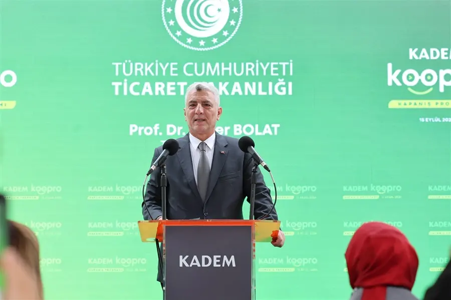 Ticaret Bakanı Ömer Bolat, KADEM KooPro Programının Kapanış Töreninde Konuştu - Ankara gümrük müşavirliği ve dış ticaret rehberi