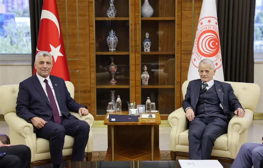 Ticaret Bakanı Ömer Bolat, Kırım Tatar Halkının Milli Lideri Mustafa Kırımoğlu ile Görüştü - Ankara gümrük müşavirliği ve dış ticaret rehberi