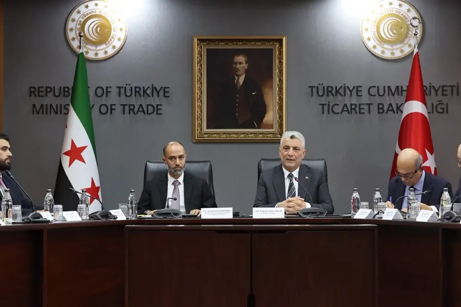 Ticaret Bakanı Ömer Bolat Suriye Sınır Kapıları ve Gümrükler Genel İdaresi Başkanı Bedevi'yi Kabul Etti - Ankara gümrük müşavirliği ve dış ticaret rehberi
