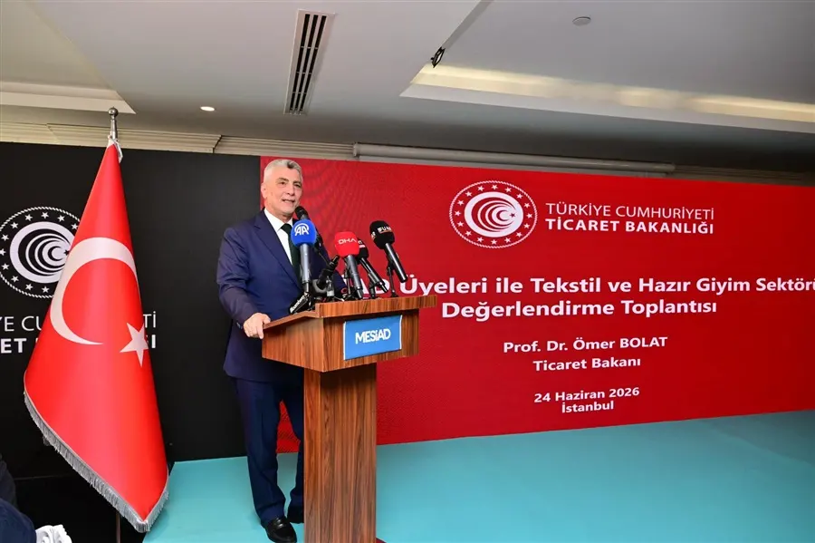 Ticaret Bakanı Ömer Bolat Tekstil-Giyim Sektörü Değerlendirme Toplantısı'nda Konuştu - Ankara gümrük müşavirliği ve dış ticaret rehberi