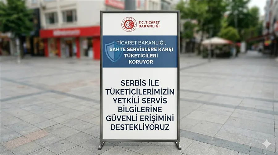 TİCARET BAKANLIĞI, SAHTE SERVİSLERE KARŞI TÜKETİCİLERİ KORUYOR; SERBİS İLE YETKİLİ SERVİS BİLGİLERİNE TEK VE GÜVENİLİR KAYNAKTAN ERİŞİM SUNUYOR - Ankara gümrük müşavirliği ve dış ticaret rehberi