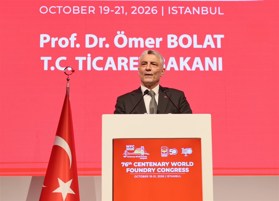 BAKAN BOLAT, 76. DÜNYA DÖKÜM KONGRESİ’NDE SEKTÖR TEMSİLCİLERİYLE BULUŞTU 21.10.2026 - Ankara gümrük müşavirliği ve dış ticaret rehberi